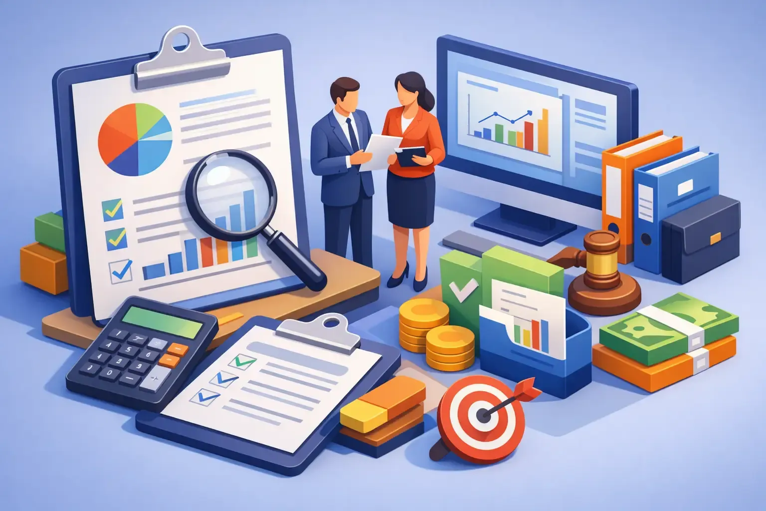Business Tax Preparation Services That Fit title background