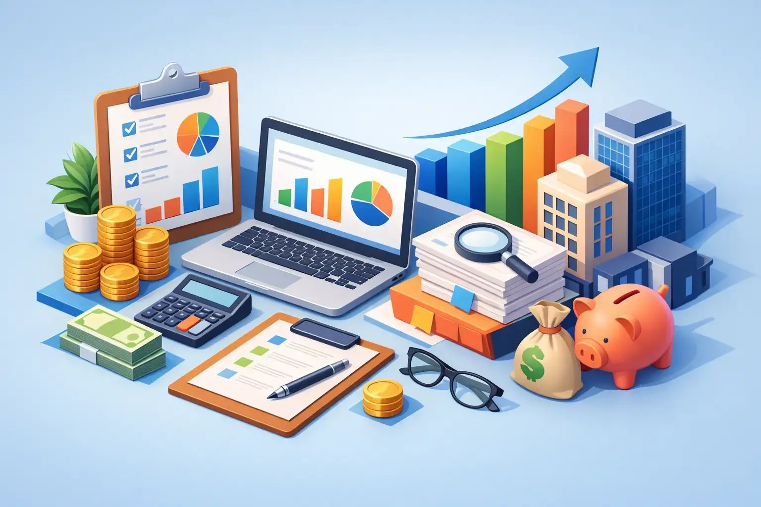 Flat Rate Bookkeeping Services for Growing Firms title background