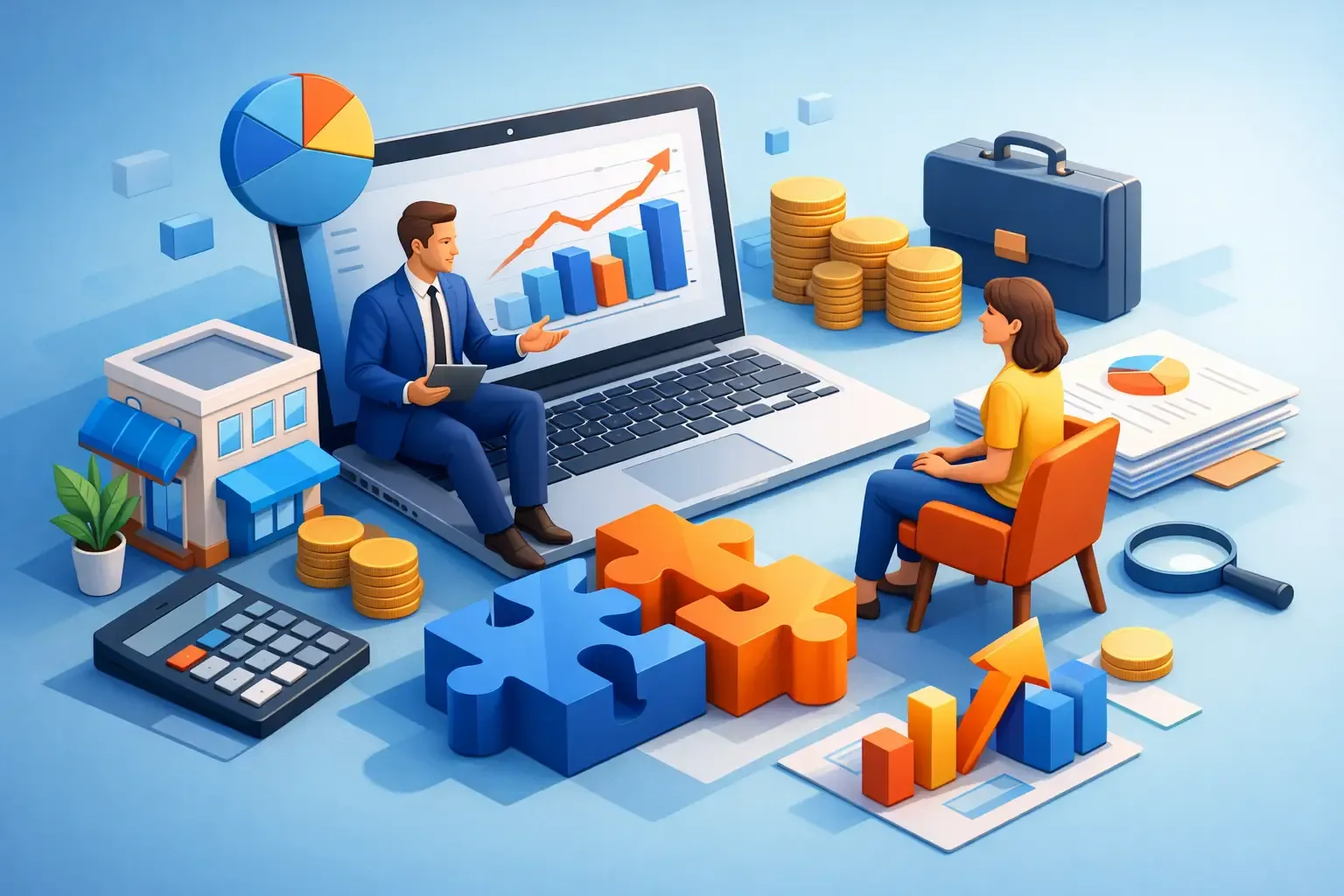When a Fractional CFO for Small Businesses Fits title background