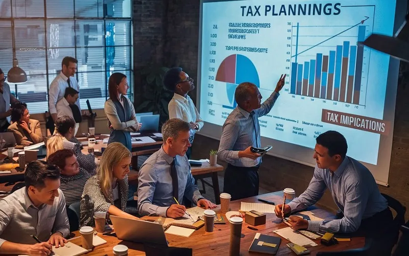 Investing for Small Businesses: The Untold Truth About Tax Implications You NEED to Know title background