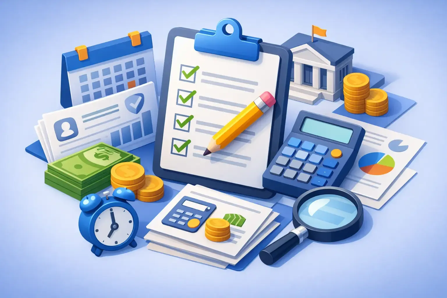 Payroll Tax Compliance Checklist for Employers title background