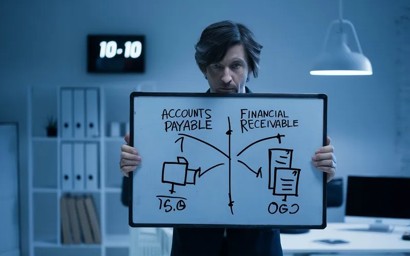 The $100,000 Mistake:  Understanding Accounts Payable vs. Receivable title background